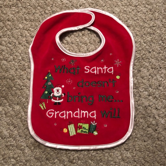 ❤️ 4/$20 “What Santa doesn’t bring me...” Bib - Picture 1 of 2
